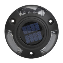 12 LEDs Solar Dock Light Blue IP68 Waterproof Outdoor 6V 1.8W