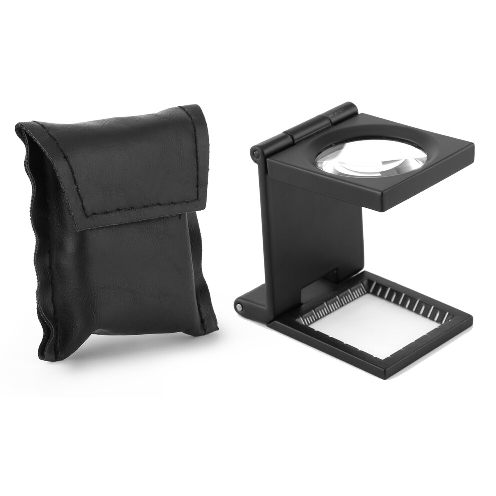 10x28mm Three Folding 10X Magnifier Zinc Alloy