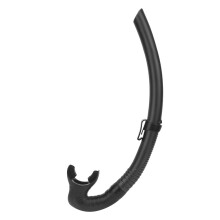 Taucher Atemschlauch Schnorchel Unterwasser Schwimmen Zubehör PVC Silikon Schwarz/Blau