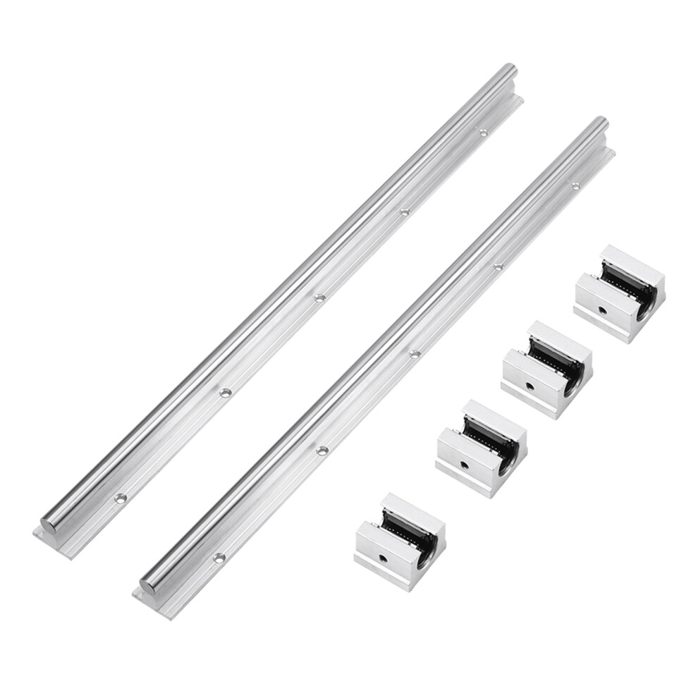 2PCS SBR12-500mm 12MM Linear Bearing Rail Slide