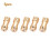 5pcs Motor Copper Shaft Coupling Coupler Connector 3