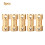 5pcs Motor Copper Shaft Coupling Coupler Connector 5
