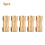 5pcs Motor Copper Shaft Coupling Coupler Connector 2
