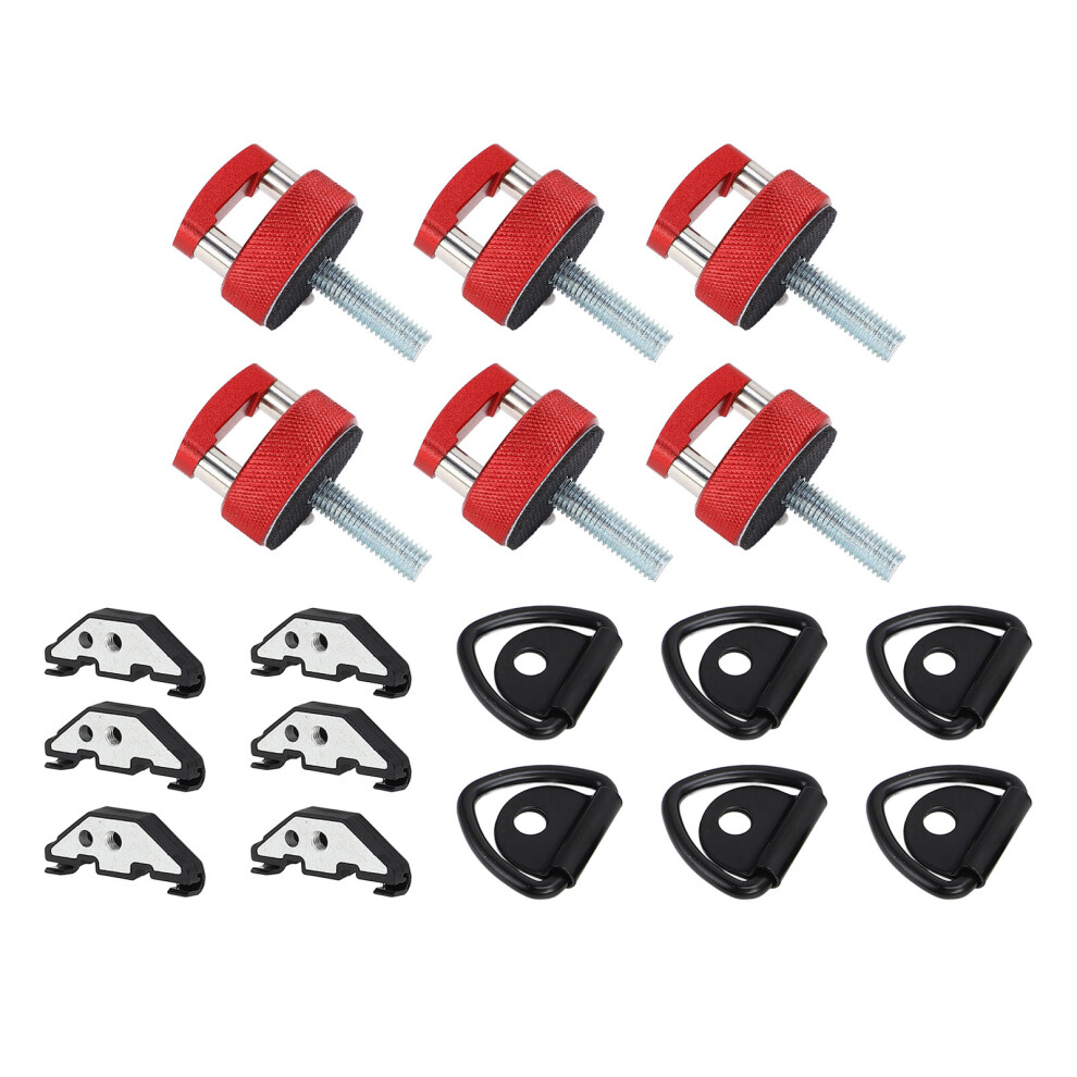 6 Sets Hard Top Quick Removal Fastener Thumb Screw 8320539257365