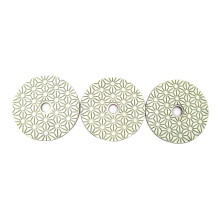 Vielseitige 4-Zoll-Polierpads 3 Stück Perfekt für Marmor & Beton