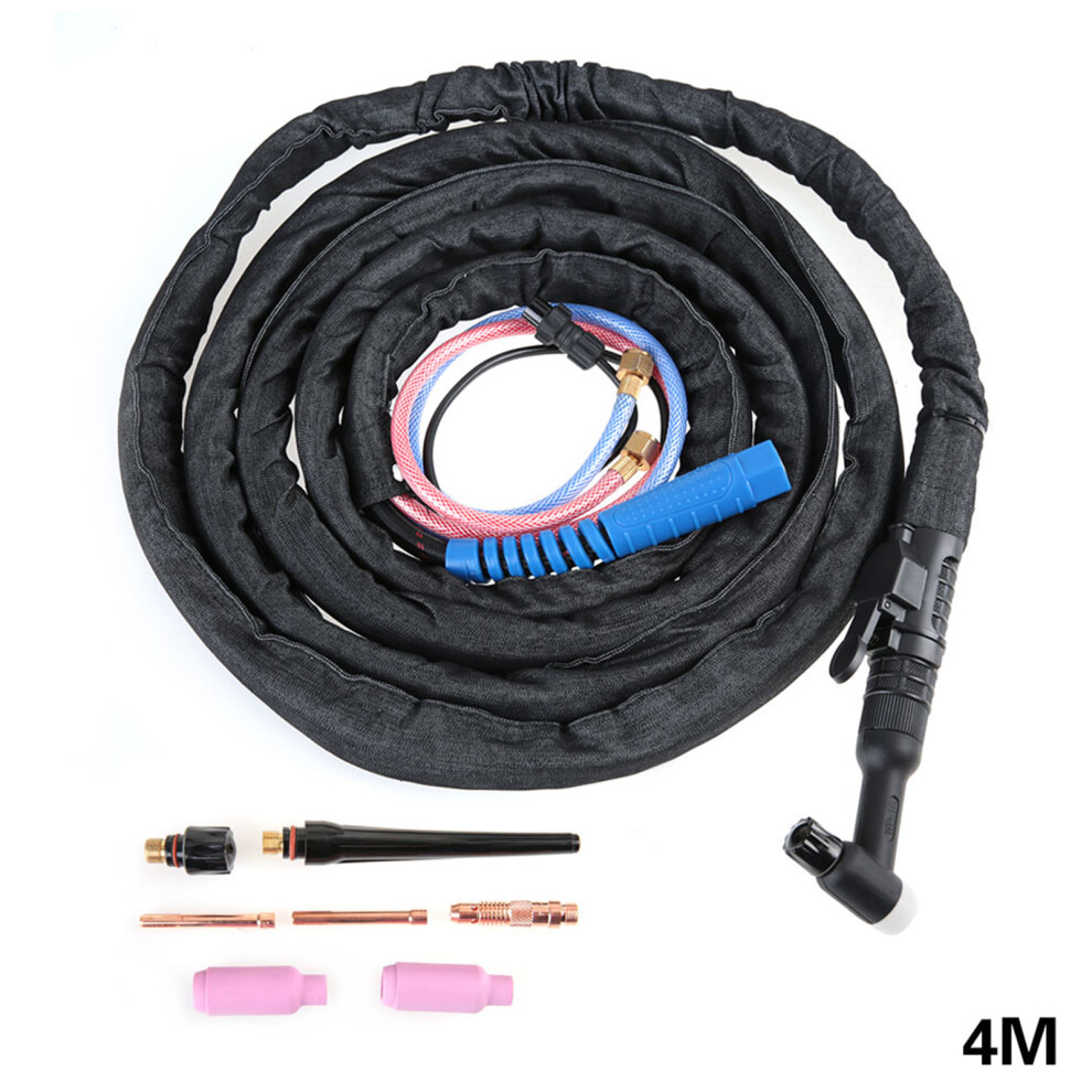 4M Cable WP18 Tig Agon Arc Welding Torch Set Water
