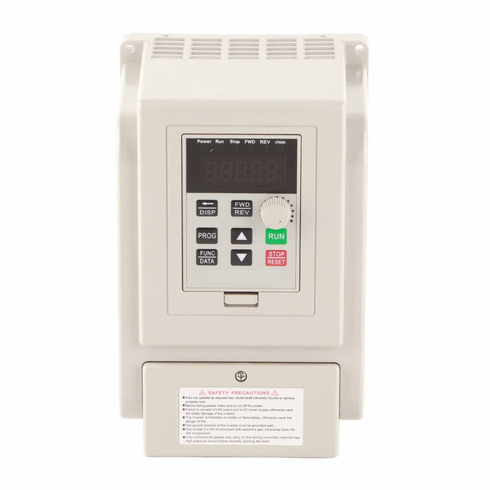AC 220V 1.5KW Variable Frequency Drive VFD Speed