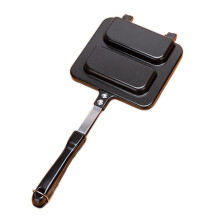 Frying Pan Double Sided Skillets Portable Non Stick Breakfast
