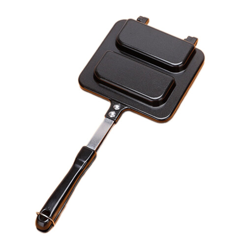 Frying Pan Double Sided Skillets Portable Non Stick Breakfast