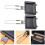 Foldable Aluminium Alloy Toast Maker Frying Pan Breakfast 4
