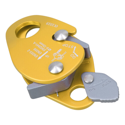 Regulable Rope Grabbing Device Rope Tightener Cast-Yellow