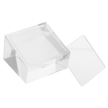 Acrylic Sign Holder with Label Slot for Retail Pricing Display
