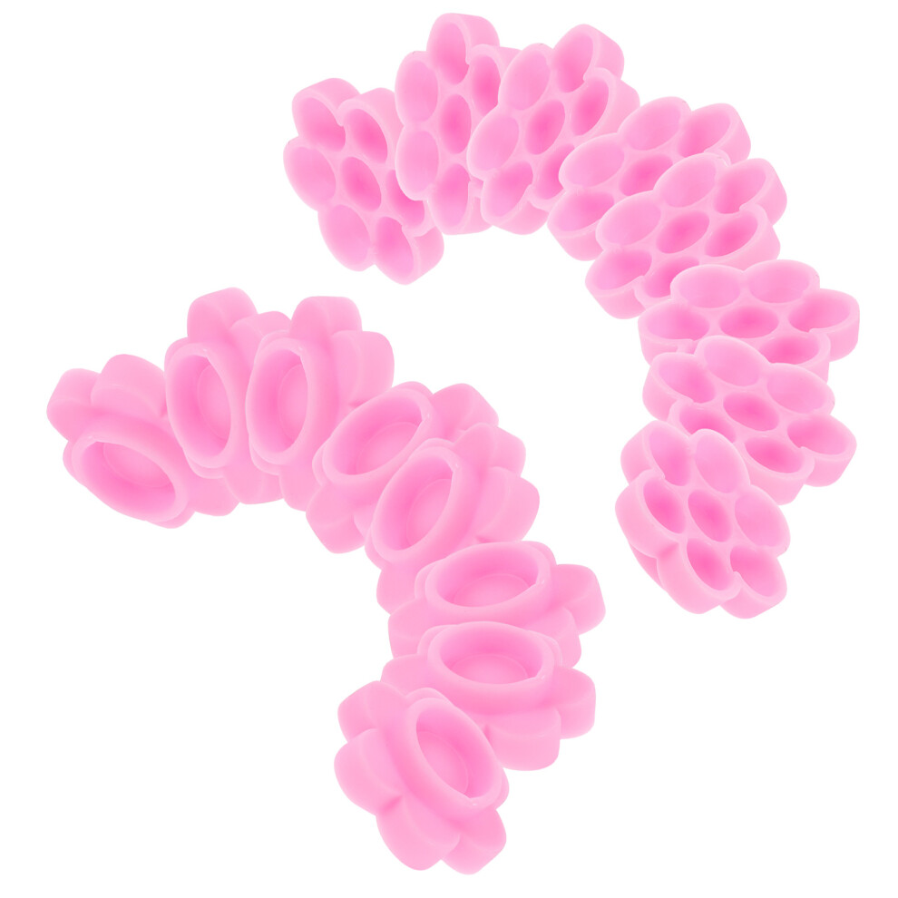 Iplusmile 500Pcs Flower Lash Glue Cups Disposable Holder For Eyelash Extension