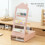Multifunction Pen Organizers 3 Compartment Slanted Pencil-pink1 5