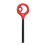 9 Shape Rigging Descender for Rock Climbing and Abseiling-Red 1