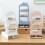 Multifunction Pen Organizers 3 Compartment Slanted Pencil-pink1 6