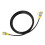 1 PCS Hydraulic Pressure Test Hose 2.0m/6FT 3