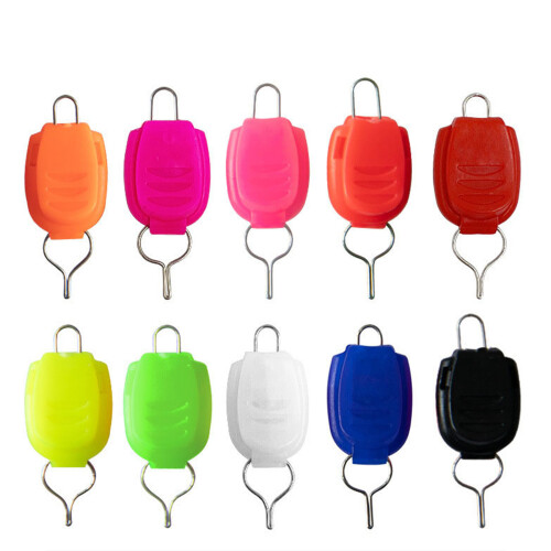 10Pcs Line Stoppers Baitcasting Reels-Fluorescent yellow 1