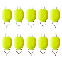 10Pcs Line Stoppers Baitcasting Reels-Fluorescent yellow