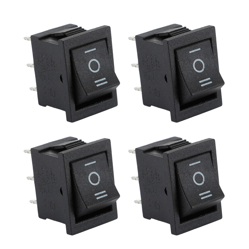 1/4/10Pcs Car Rocker Toggle Switches 250V 6A 125V 10A -4 Packs 7751000093112