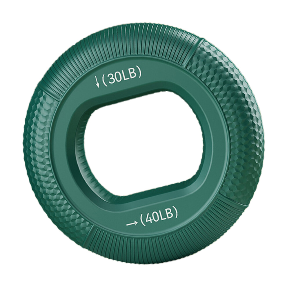 Silicones Wrist and Hand Strengthening-Green 30 to 40 pound-image-OPC-PKG7BQW-NEW