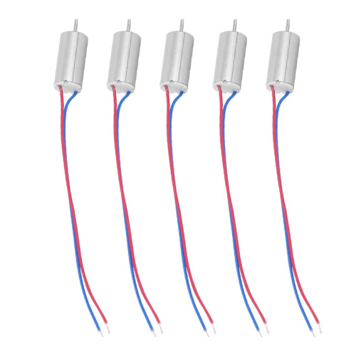 5pcs 6x12mm Micro Coreless Motor 3.7V 21800rpm for