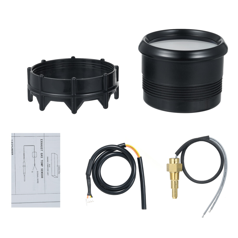 2'' Water Temperature Gauge, LED Digital Water-image-OPC-PKG7BRK-NEW