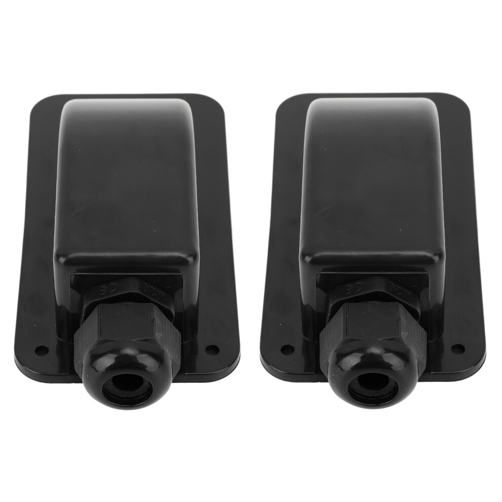 Black Solar Cable Gland Waterproof For 6-12Mmâ² Ideal For Yachts & Rvs 3441349392994