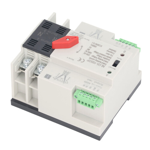 NLQ5 100 2P Dual Power Mini ATS 63A Silber PC