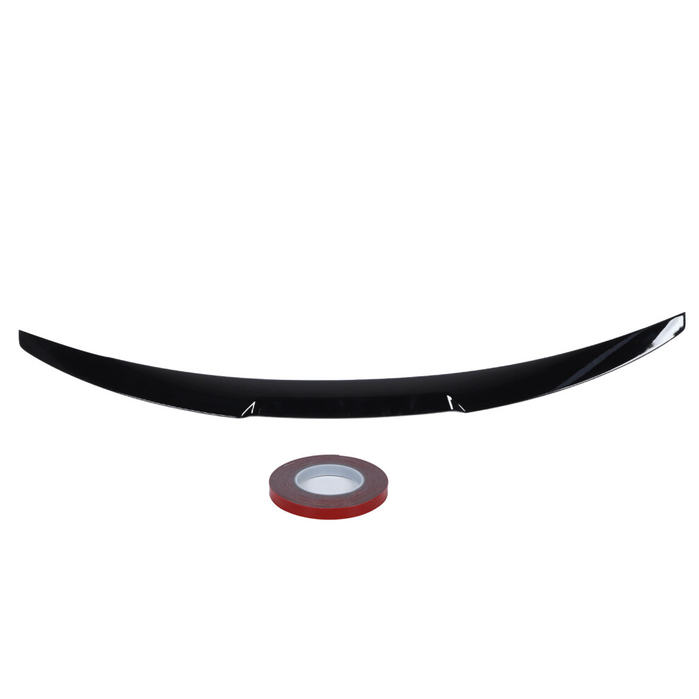 Rear Trunk Spoiler Enhanced Aerodynamics M4 Style Black 8320539258881