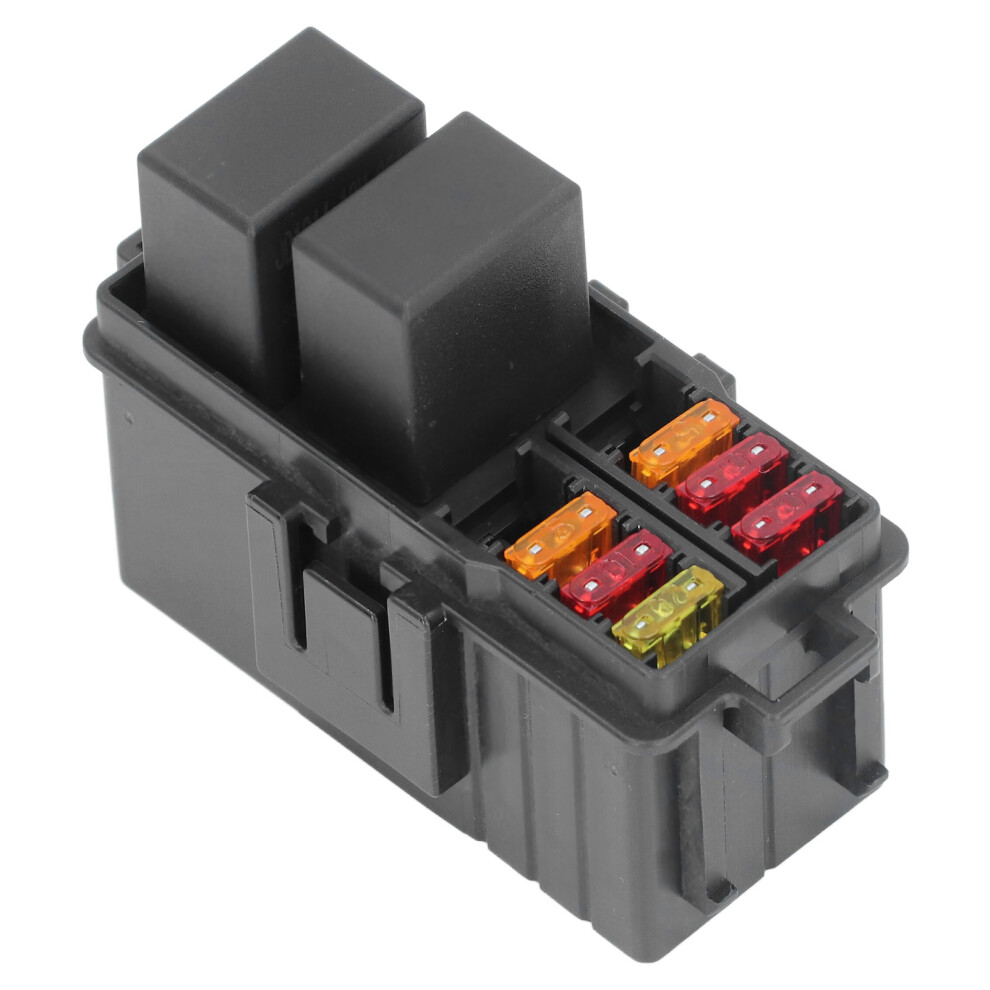 High Capacity 12Vdc Fuse Relay Box With 2 Relays & 6 Fuses For Cars 8461349393642