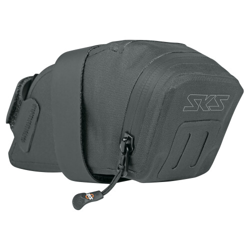 Satteltasche – SKS – Race – Grau – 0,75 l – Wasserdichtes Polyester 1
