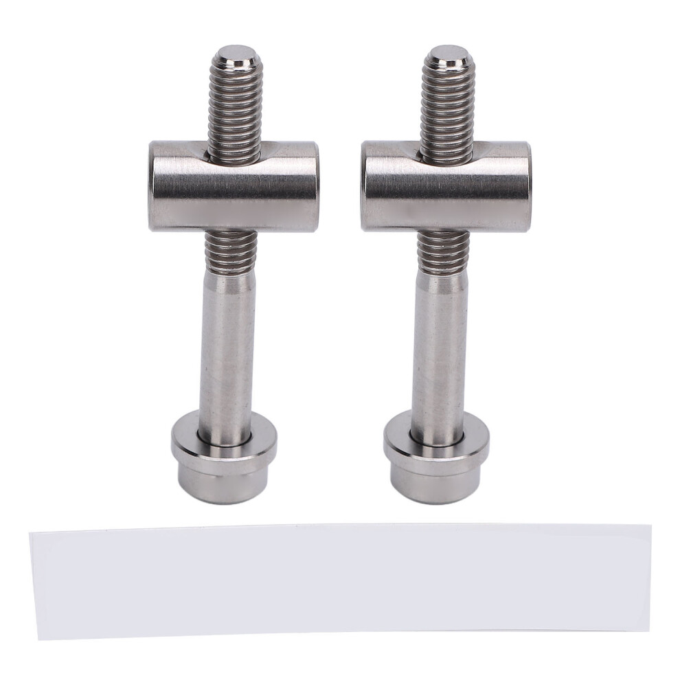2Pcs M5x40mm Ti Alloy Bike Seat Post Fixing Bolts 8320539259437