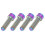 4PCS M6x20mm Disc Brake Fixed Bolts Ti Alloy Disc 7