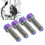 4PCS M6x20mm Disc Brake Fixed Bolts Ti Alloy Disc 11