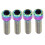 4PCS M6x20mm Disc Brake Fixed Bolts Ti Alloy Disc 3