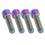 4PCS M6x20mm Disc Brake Fixed Bolts Ti Alloy Disc 5