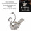 Elegant Swan Dinnerware Set with 6 Spoons, Silver & White 3