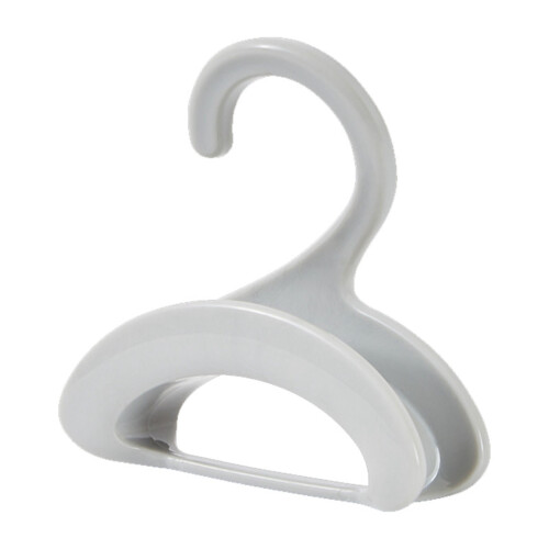 Porte-sacs en forme d’arc, en PP, gris, 70 g 1