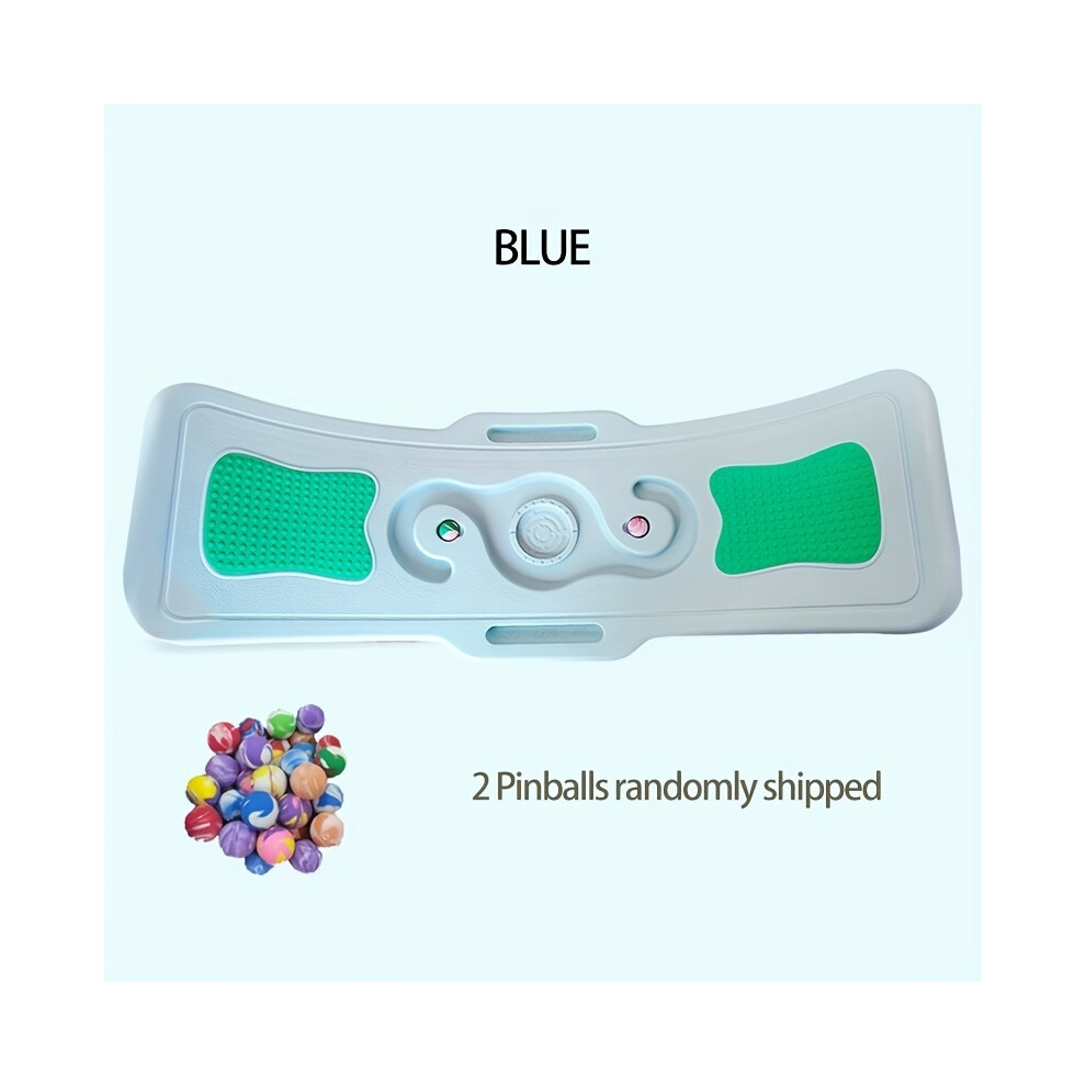 (Blue) 1Pc Sensory Training Balance Board/Parent-Child Interaction Seesaw Board/Home Focus Bending Board Blue Srj Star