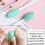 Double-sided silicone exfoliating lip brush (2 pieces) 5