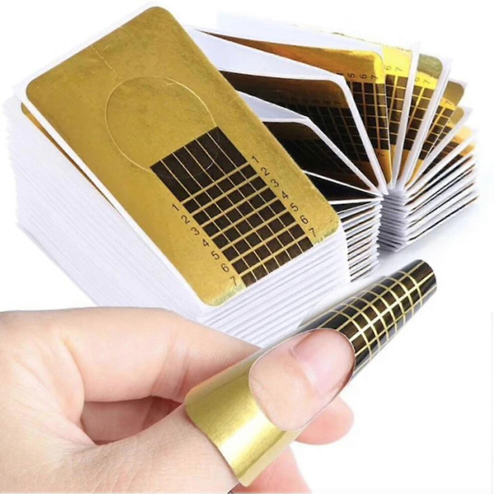 100 Pieces Nail Templates Nail Forms Nail Template Nail Form Nail Forms