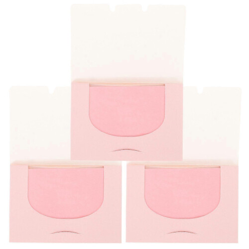 300 Pack Facial Absorbent Sheets (Aloe Vera Scent, 3 Boxes)