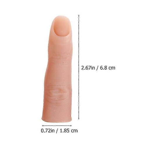 Silicone false nails for training and manicure 1