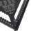 12 Inch Black Aluminum Right Angle Triangle Ruler with Protractor for Carpentry 10