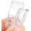 20pcs Clear Poly Gel Nail Tips Quick Builder Nail Extensions 3