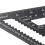 12 Inch Black Aluminum Right Angle Triangle Ruler with Protractor for Carpentry 6