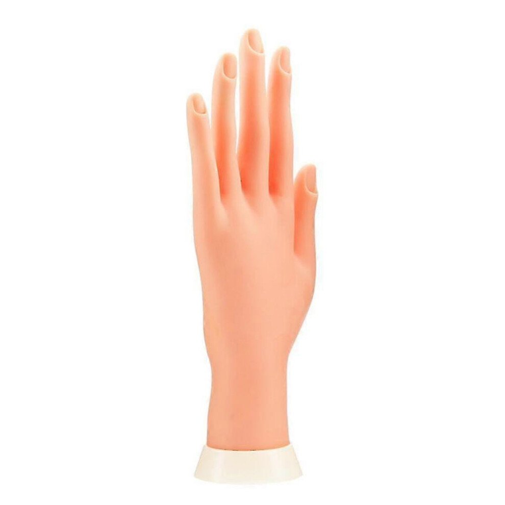 Acrylic Nail Practice Hand, Fake Nail Practice Hand, Flexible Movable Manicure Tool, Nail Art Training