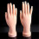 Flexible artificial hand for nail art 3