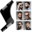 Beard Stencil (Black), Beard Shaping Guide with Comb, Beard Styling Tool, Symmetrical Beard Stencils and Beard Outline - Ri 3